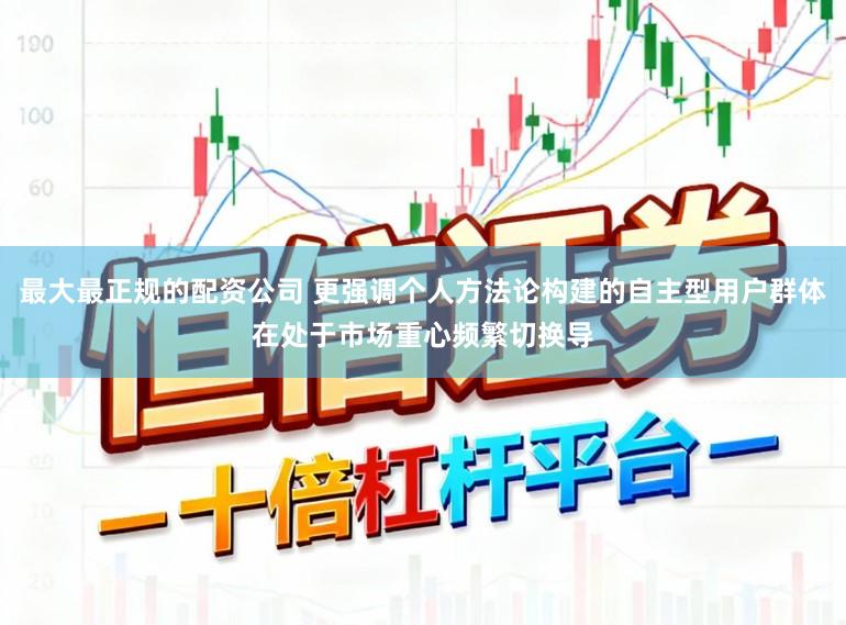 最大最正规的配资公司 更强调个人方法论构建的自主型用户群体在处于市场重心频繁切换导